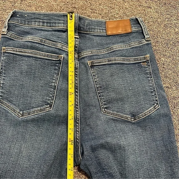 Madewell 10" High-Rise Skinny Jeans TENCEL™ Denim Edition Size 29 - Picture 10 of 15